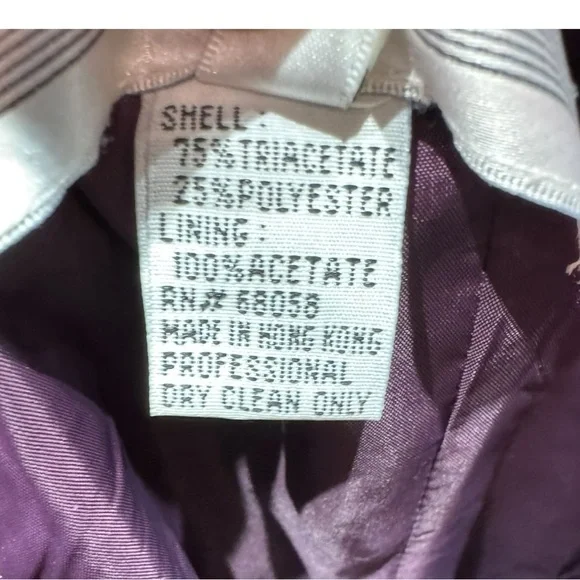 Bellissima Couture Plum Chiffon Bow Back Babydoll Dress Couture Size 12 Fits 6/8 - Picture 6 of 6